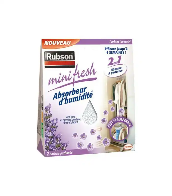 Absorbeur d‘humidité lavande 50g lot de 2 sachets Achetez Aujourd'hui