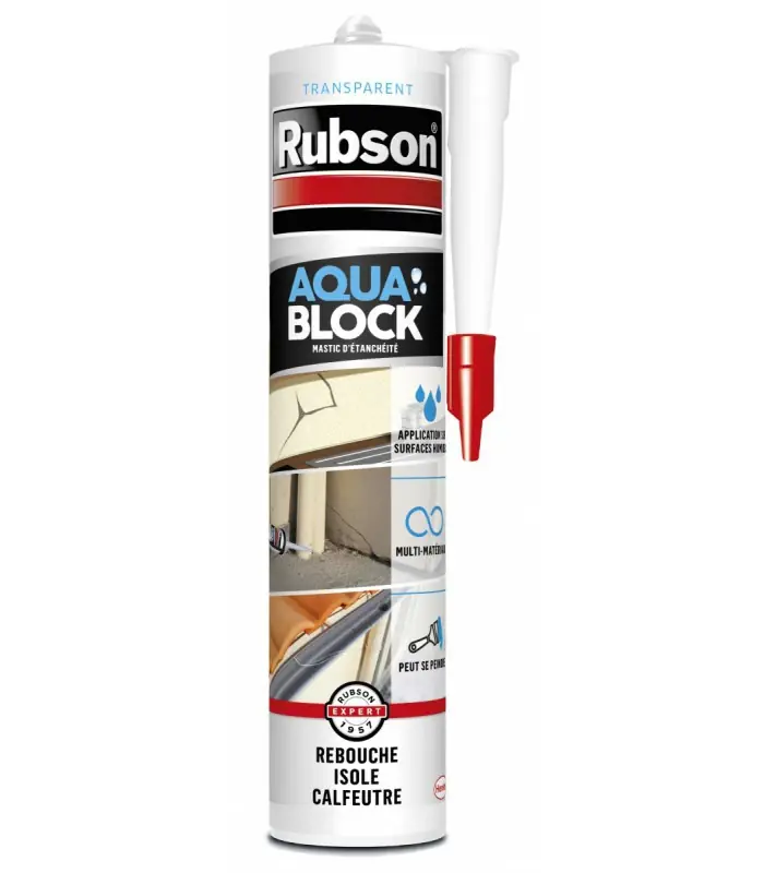 Marque Rubson Mastic d‘étanchéité Aquablock 280ml