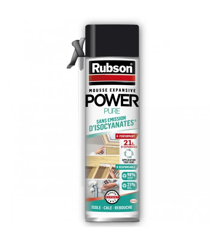 Affaire À Saisir RUBSON Mousse expansive Multiusage Power Pure 500 ML