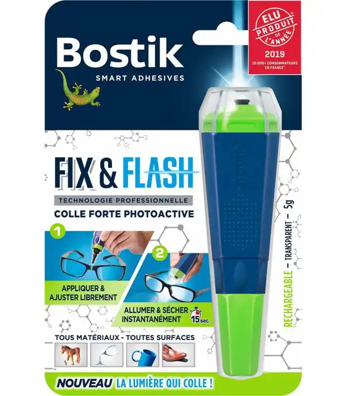 Colle Bostik Fix and Flash 5g rechargeable Expédition Rapide