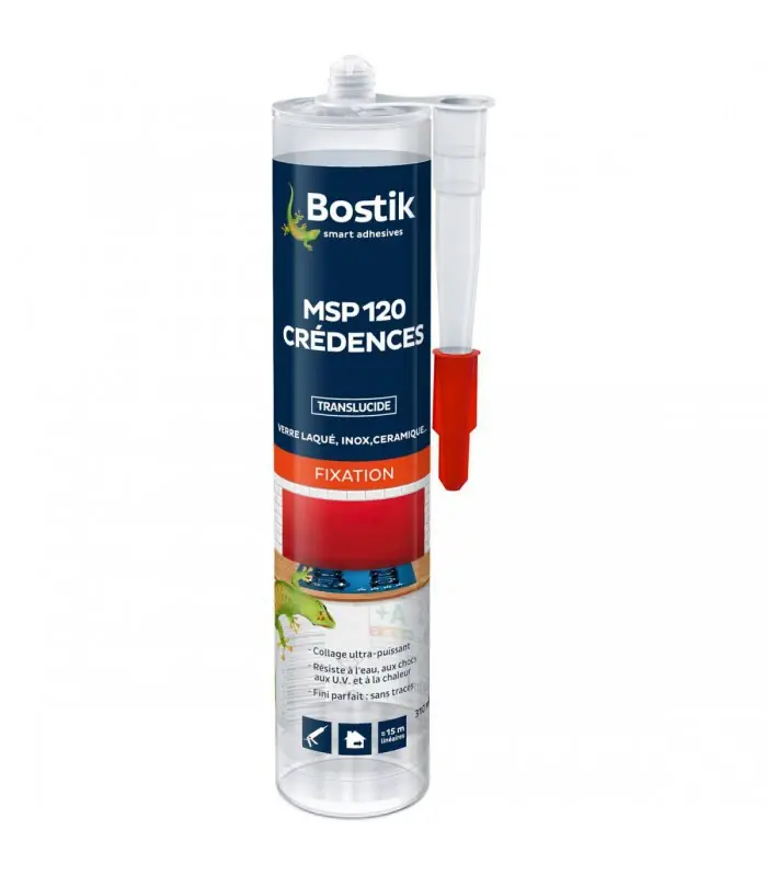 Mastic de fixation MSP 120 Crédences 290ml Satisfait Ou Remboursé