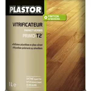 Achetez Aujourd'hui Plastor Vitrificateur polyuréthane Primo - T2 - Satiné Aspect Ciré - 1L, 5L