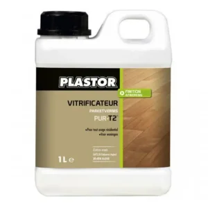 Plastor Vitrificateur polycarbonate Pur - T2 - Extra mat - Aspect Brut - 1L, 5L Soldes