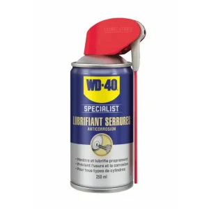 WD-40 Spray lubrifiant serrures anticorrosion 250ml Offre Du Jour