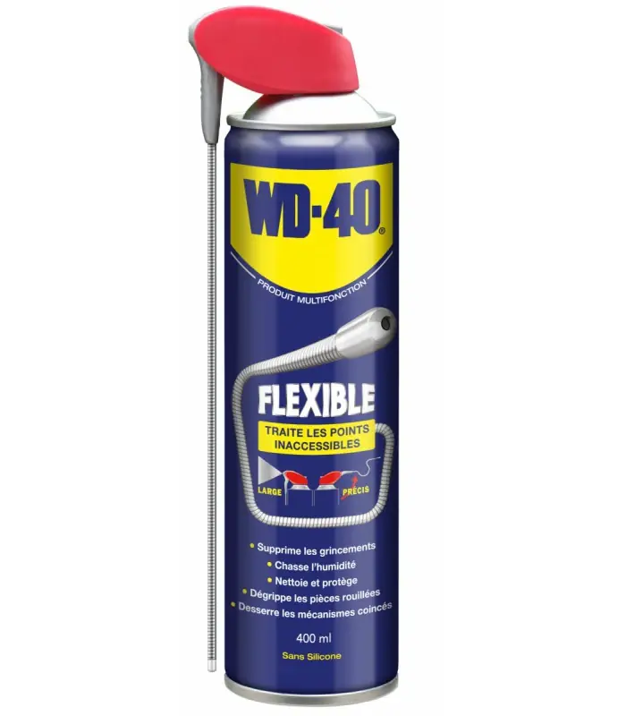 WD-40 Spray multifonction flexible 400ml Prix Réduit