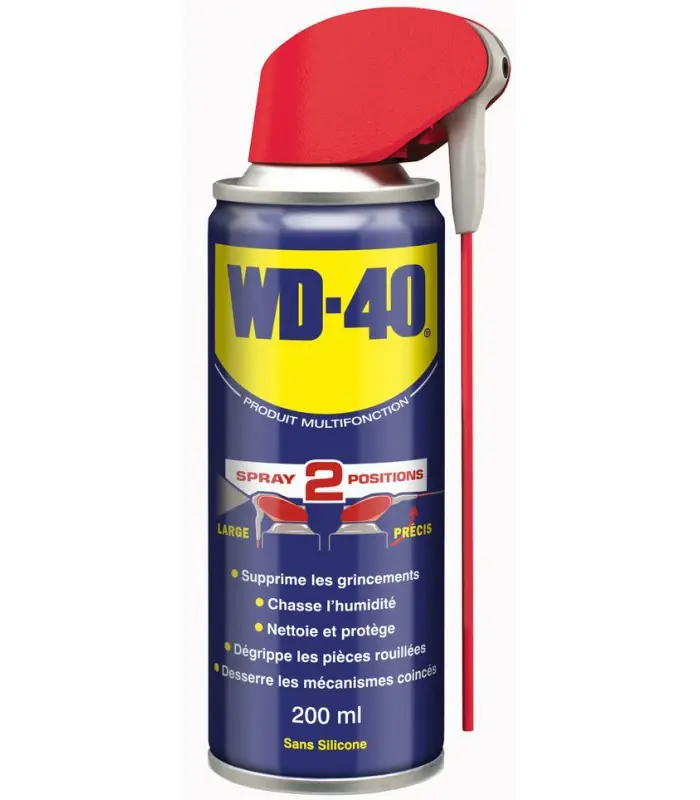 Vente Flash WD-40 Spray double position 200 ml
