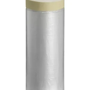 Certifié Film de protection avec ruban adhésif beige 180cm x 33m