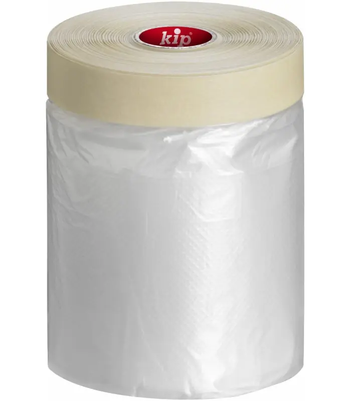 Film de protection avec ruban adhésif beige 55cm x 33m Meilleure Vente