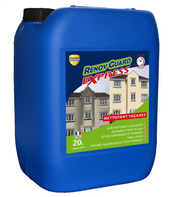 Promotion Rénov‘Guard Express Nettoyant façades concentré surpuissant tous matériaux - 5L, 20L
