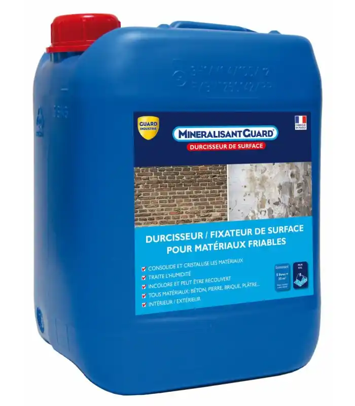 Minéralisant Guard durcisseur fixateur de surface matériaux friables - 5L Super Prix