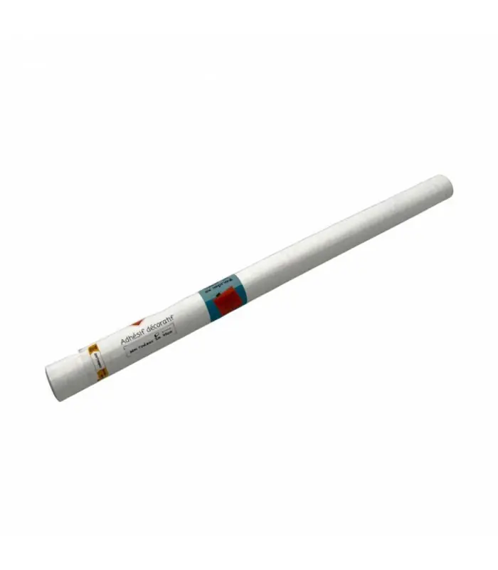 Adhésif Uni Blanc Mat 45cm x 2m Meilleur Choix