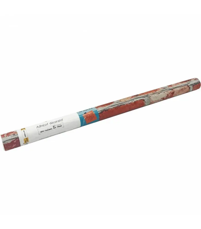 Adhésif Imprimé Briquette 45cm x 2m Expédition Rapide