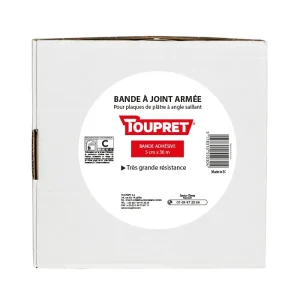 Bande à joints armée Toupret 5cm x 30m Produit De Marque