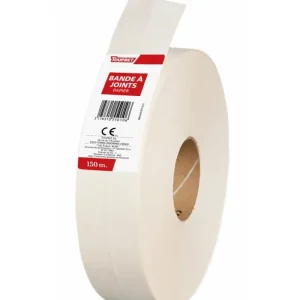 Certifié Toupret Bande de joint papier 5cm x 23m