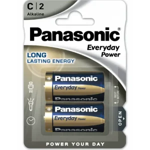2 Piles LR14 C Everyday Power Vente Flash
