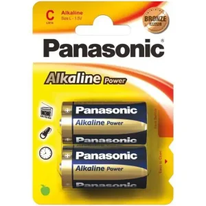 2 Piles C LR14 Alkaline Power Commander Vite