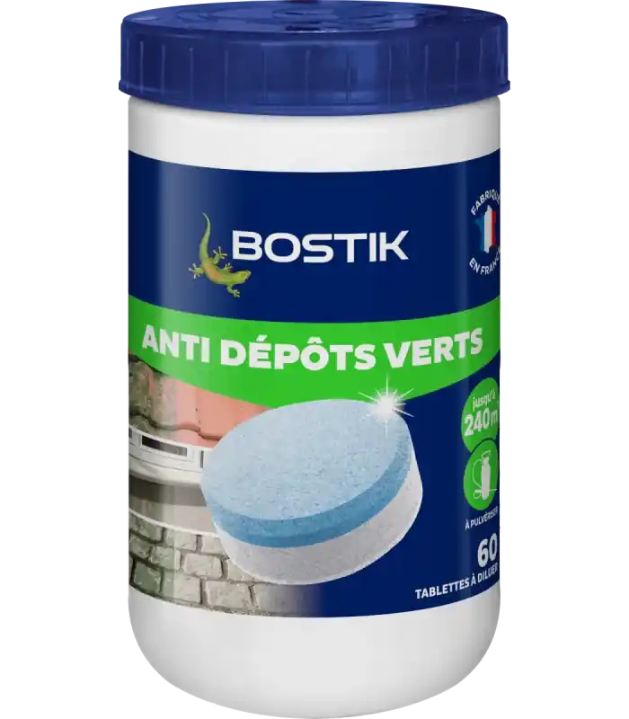 Must-Have Tablettes solubles anti-dépôts verts Bostik - 60 tablettes