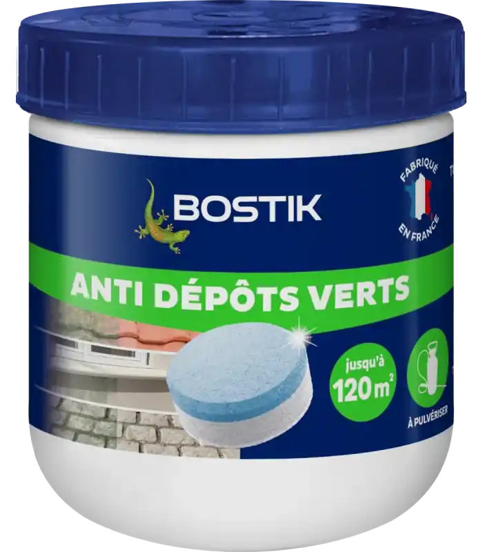 Tablettes solubles anti-dépôts verts Bostik - 30 tablettes Usine Directe