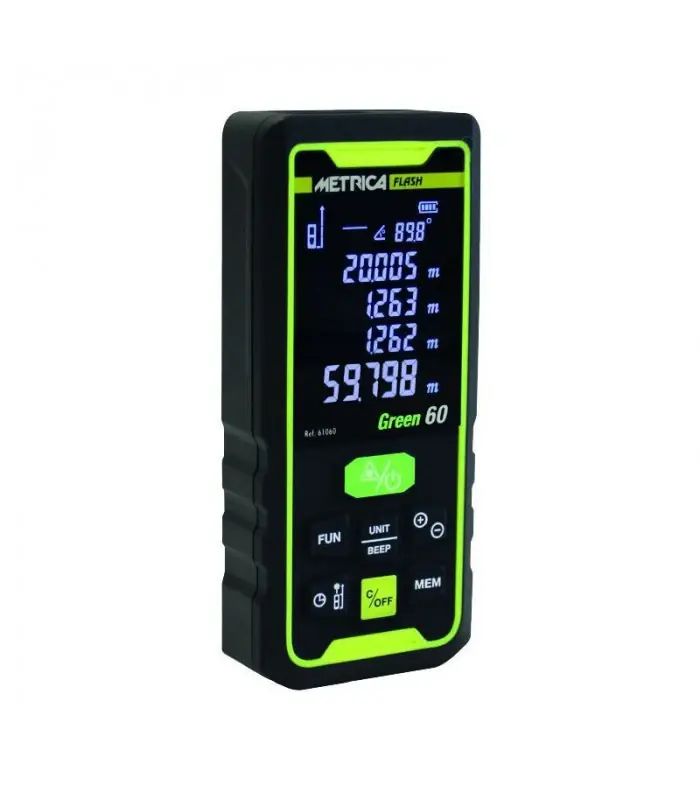 METRICA Télémètre Laser FLASH Green 60 M Quantité Limitée