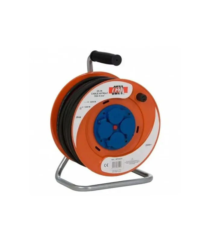 Offre Limitée Enrouleur électrique CEBA 4 prises 25 m