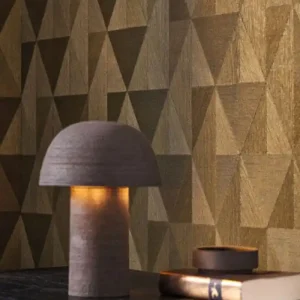Papier Peint Vinyle sur Intissé Parangon Blanc/ Doré – Textures Métalliques de Casamance - réf. 75770508 Meilleur Prix