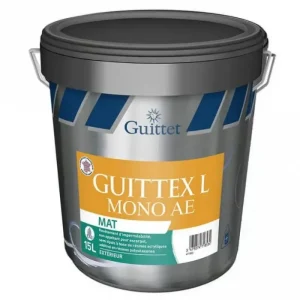 Bon Plan Guittet Guittex L Mono Mat Revêtement d‘Imperméabilité Protection Façades - 15L