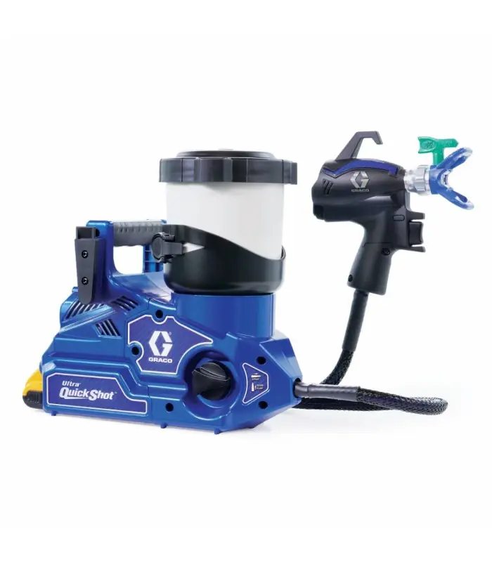 Dernière Chance Pulvérisateur Airless Ultra Quickshot 230V avec chargeur et 2 batteries