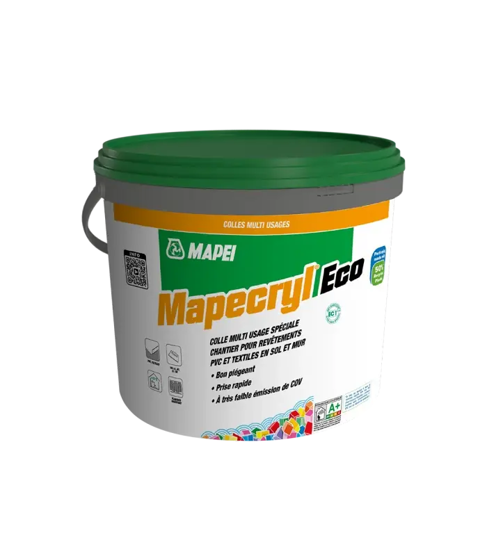 Acheter En Ligne Colle acrylique Mapei Mapecryl Eco 20 kg sols et murs