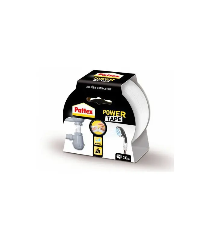 Adhésif Power Tape Maison blanc Pattex 50mm - 5m, 10M Soldes