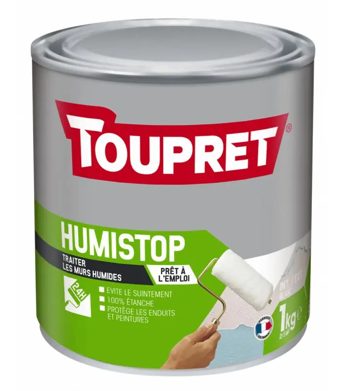 Bon Marché Humistop liquide traitement anti-humidité Toupret - 1KG, 5KG