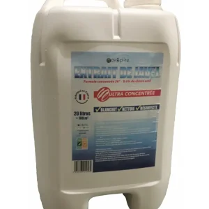 Must-Have Extrait de javel 9,6% de chlore actif - Nettoyant ultra concentré - 5L, 20L
