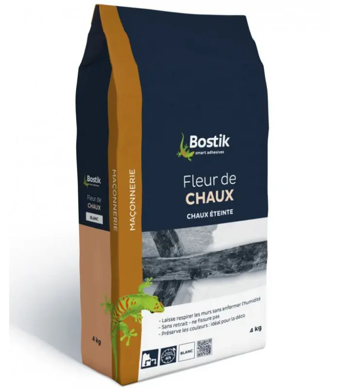 Bostik Fleur de chaux - 4KG Quantité Limitée