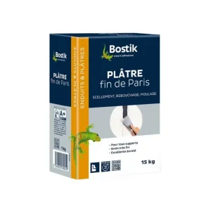 Affaire À Saisir Plâtre fin de Paris Bostik - 1KG, 5KG, 15KG
