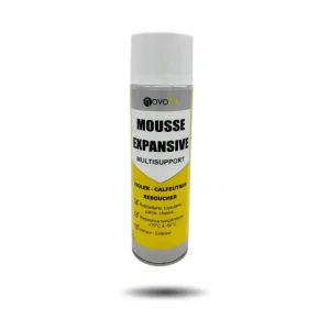 Mousse expansive Polyuréthane Isolante Multi-supports 1C - 500ml Achetez Aujourd'hui