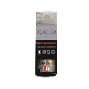 Delkolor Peinture Multisupports en Aérosol Incolore 400ml - 400ml Top Vente