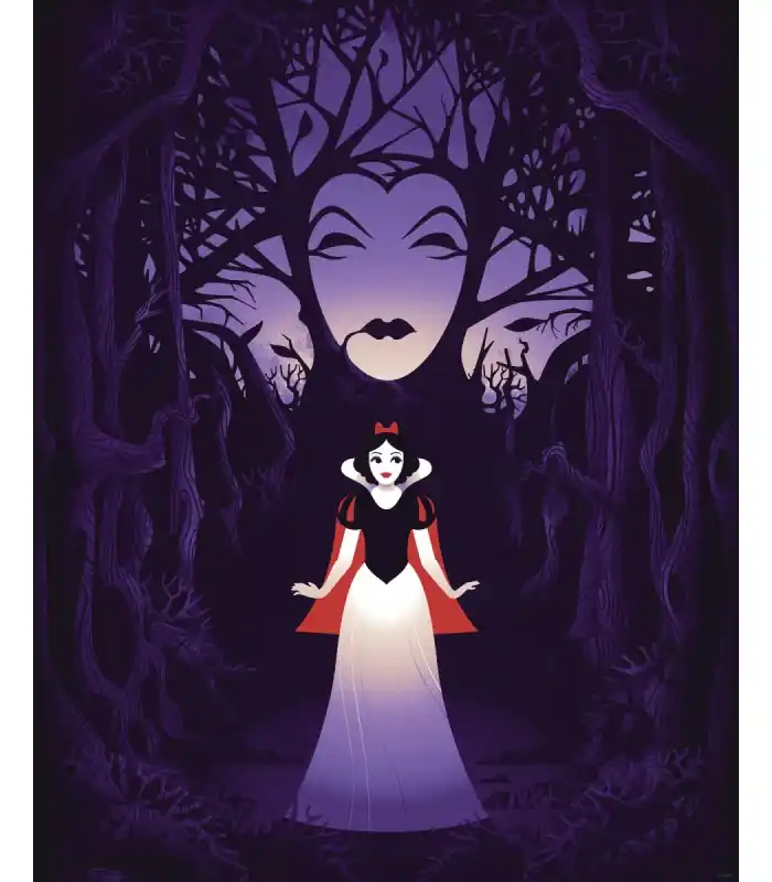 DISNEY SNOW WHITE EVIL QUEEN 40X50 Réduction