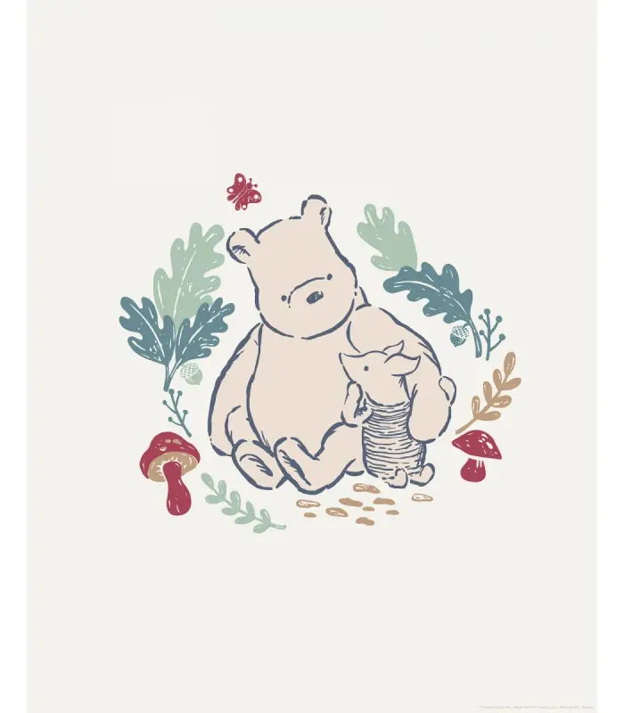 Bon Plan DISNEY WINNIE THE POOH TAKING CARE 40X50