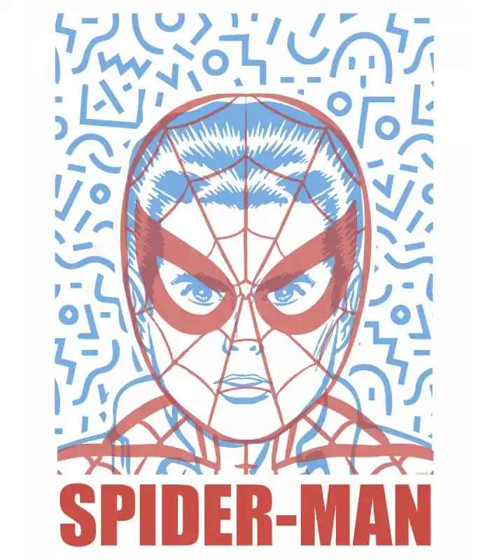 MARVEL SPIDER-MAN FACE 40X50 Offre Spéciale