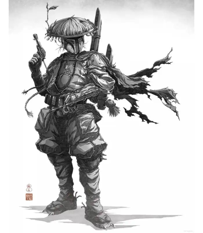 STAR WARS VISION SAMURAI BOUNTY HUNTER 40X50 Soldes