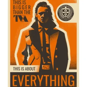 Achat Immédiat MARVEL LOKI THIS IS ABOUT EVERYTHING 50X70