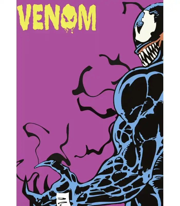 Nouvelle Collection MARVEL VENOM COLOURFUL STARE 50X70