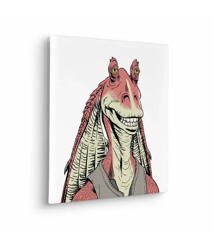 STAR WARS JAR JAR BINKS 40X40 Top Vente
