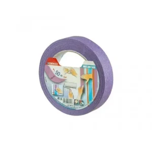 Ruban de masquage violet professionnel peinture GEKO - 50m - 50MM, 38MM, 25MM Prix Choc