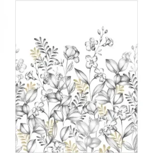 Achetez Aujourd'hui Panoramique Florescence Noir/Blanc 200x310 Casadeco Panw6 10728