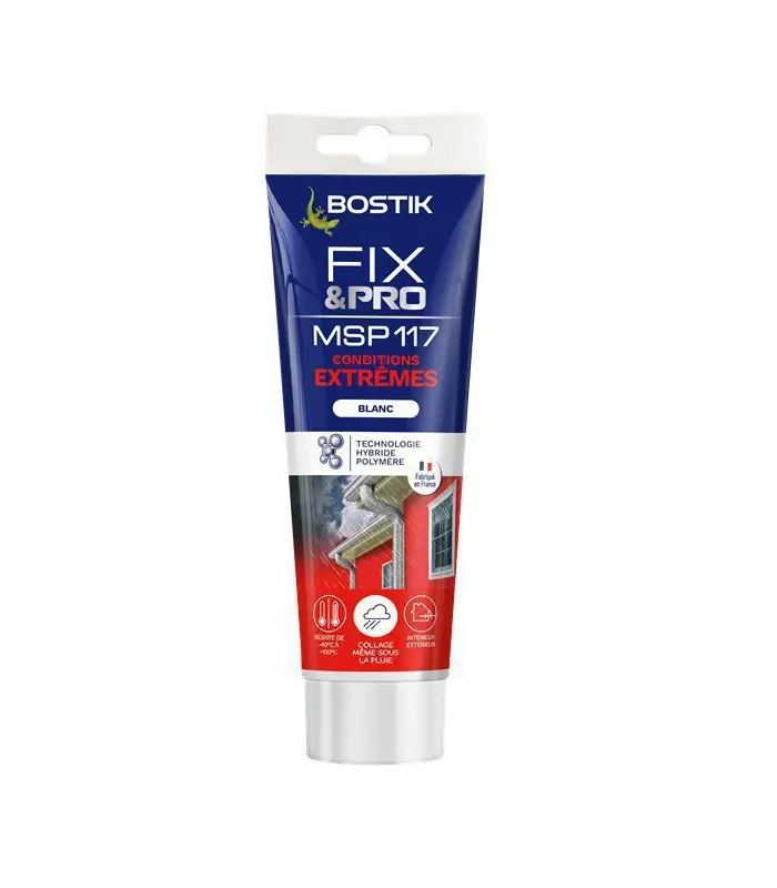 Colle de fixation Bostik MSP117 extrêmes blanc 150ml Meilleure Vente