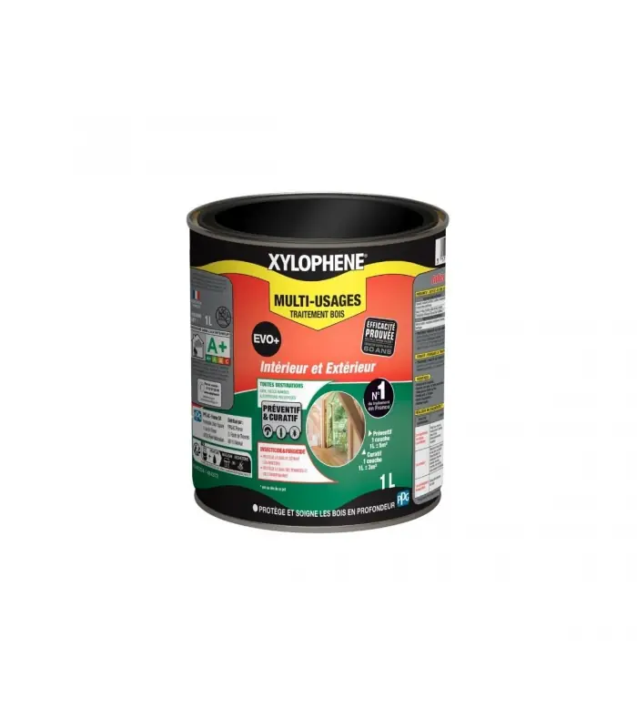 Promotion XPH TT Multi Usages Evo+ - Traitement bois insecticide fongicide - 1L, 20L