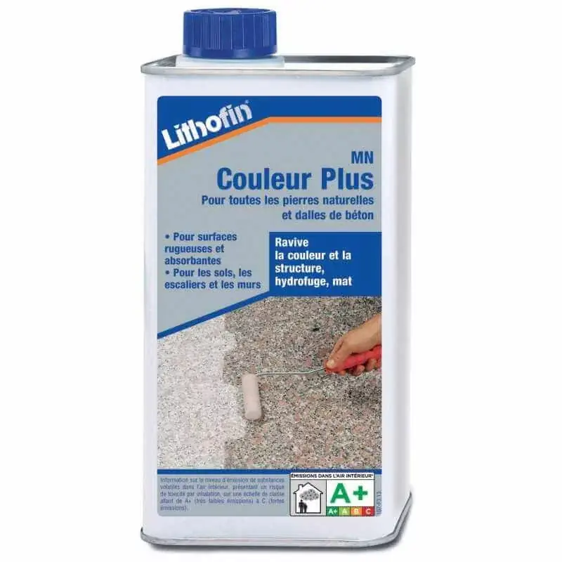 Prix Bas Entretien carrelage Lithofin MN Couleur Plus 1L