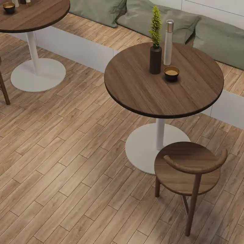 Bon Plan Carrelage sol intérieur aspect parquet Kootenaï Haya 20x120 cm