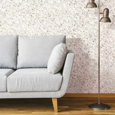 Petit Prix Carrelage Terrazzo mur et sol Capuccino beige adouci 60x60 cm