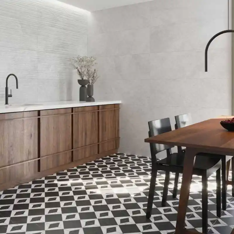 Top Vente Carrelage aspect carreau ciment Ursino marquina mat 20x20 cm